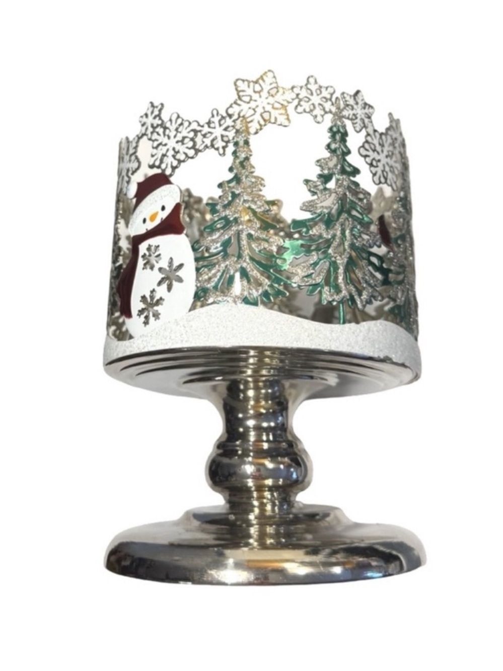 Winter Candle Holder